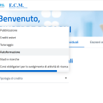 ECM: riconosciuti i crediti formativi con l’autoformazione 1
