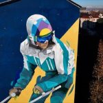 Milano, il murale "Limitless" sensibilizza su sport e lotta alla meningite