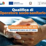 Udine, corso per oss promosso da IRES FVG: riaperti i termini per l'iscrizione