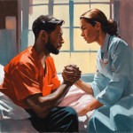 Giulia (oss) incontra l'amore in corsia, ma la sua relazione ha un epilogo tragico