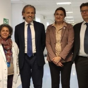 Mangiacavalli (Fnopi) visita l'Unità di degenza a gestione infermieristica dell'ospedale San Camillo di Roma