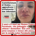 Infermiere picchiate all’ospedale di Castellammare, condannati fratello e sorella