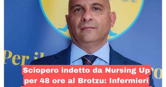 Nursing Up annuncia lo sciopero di infermieri e Oss al Brotzu: a rischio l’assistenza ai pazienti