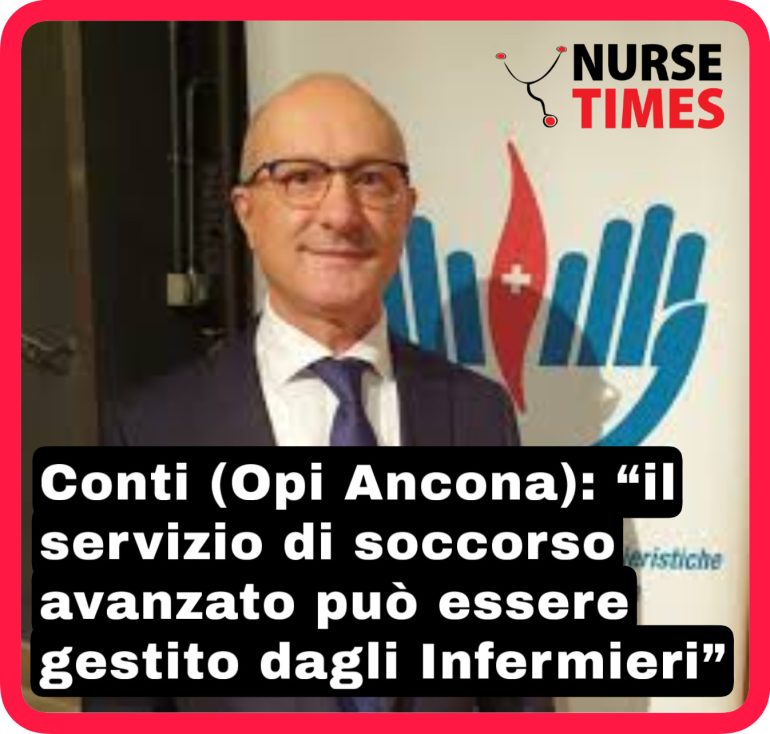 Conti (Opi Ancona): “il servizio di soccorso avanzato può essere gestito dagli Infermieri”
