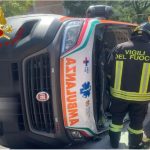 Roma, si ribalta autombulanza, ferito l'autista. Ugl: "Sicurezza degli operatori sia prioritaria"