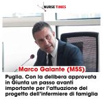 Infermiere di famiglia in Puglia, Galante (M5S): "La delibera approvata in Giunta è un passo avanti importante"