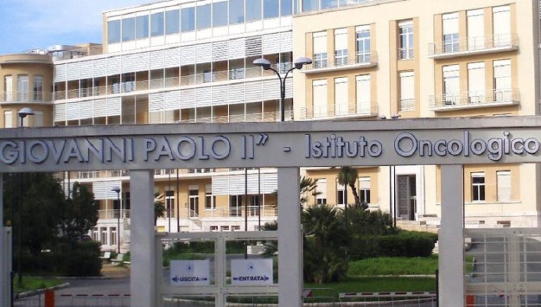 Irccs Istituto Oncologico "Giovanni Paolo II" di Bari: avviso pubblico per 32 posti vacanti da infermiere ed eventuali sostituzioni
