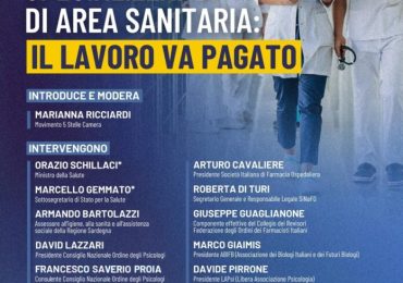 "Specializzandi di area sanitaria: il lavoro va pagato": convegno a Roma il 23 settembre