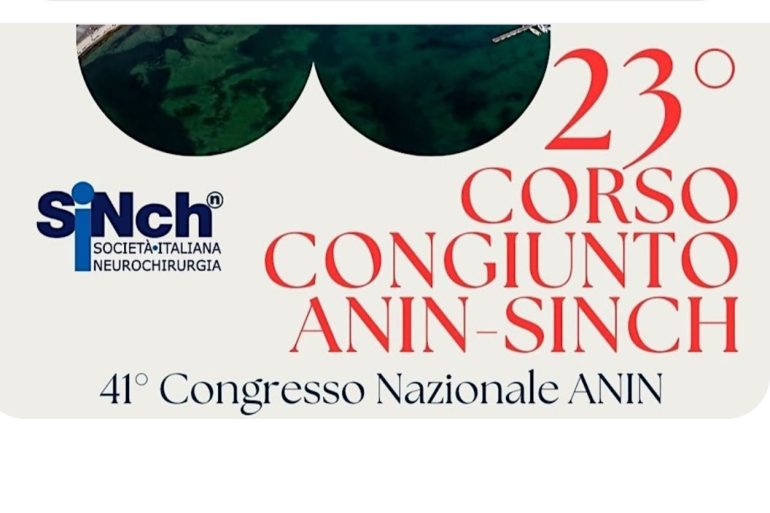 A Bari il 41° Congresso Nazionale ANIN e 23° Corso Congiunto ANIN-SINCH: l’importanza della multidisciplinarietà in neurochirurgia