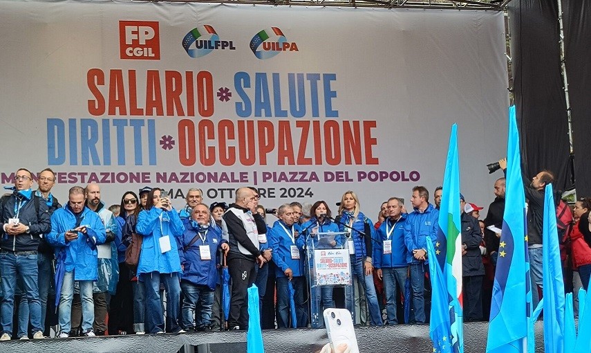 Emergenza infermieri, a Roma la manifestazione nazionale di Cgil e Uil: pesanti critiche al Governo