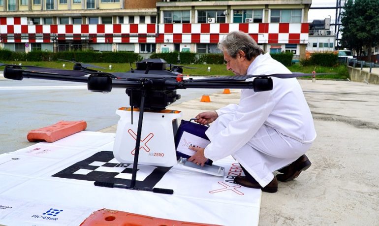 Torino, al via la sperimentazione del drone per il trasporto di organi e materiale biologico 3