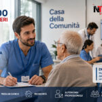 Infermiere di famiglia in una Casa della Comunità, figura centrale della sanità territoriale prevista dal DM 77/2022.