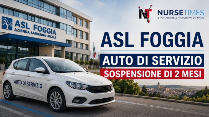 Sede ASL Foggia e auto di servizio, al centro del procedimento disciplinare che riguarda il direttore sanitario Leonardo Miscio