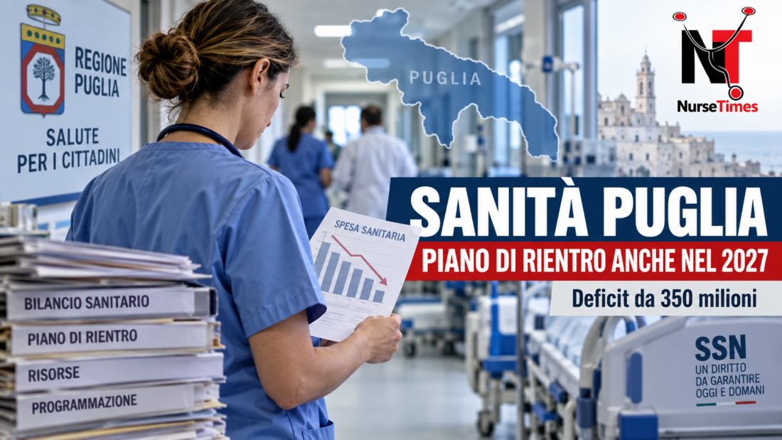 Sanità Puglia, Piano di rientro e deficit da 350 milioni: ospedali, personale sanitario e liste d’attesa al centro del confronto.