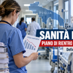 Sanità Puglia, Piano di rientro e deficit da 350 milioni: ospedali, personale sanitario e liste d’attesa al centro del confronto.