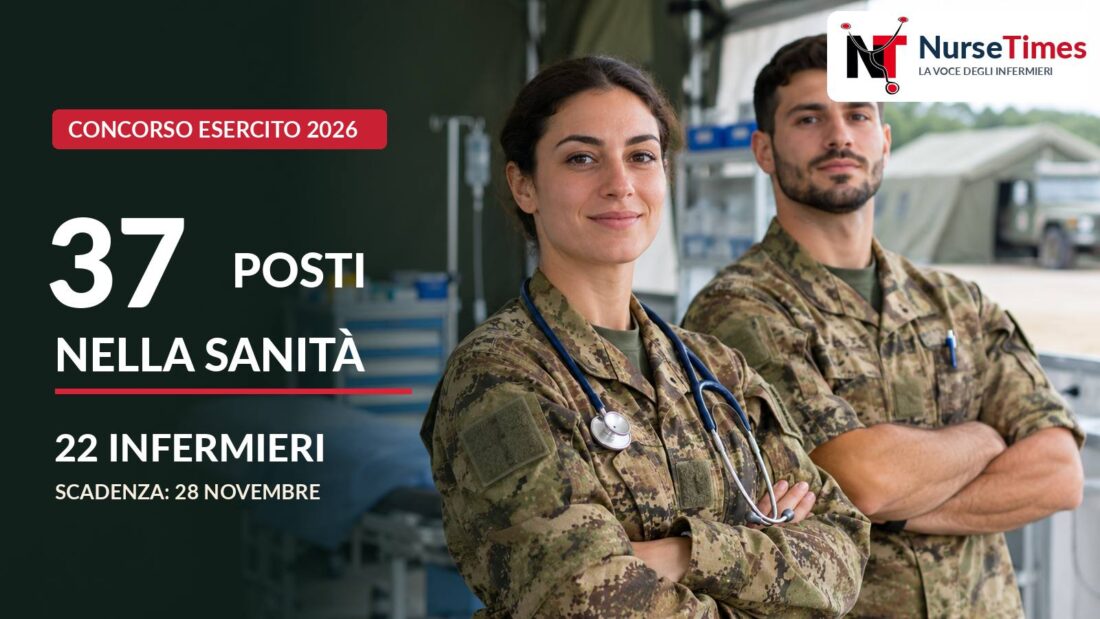 Concorso Esercito Italiano 2026 per 37 professionisti sanitari, tra cui 22 infermieri, con scadenza delle candidature il 28 novembre